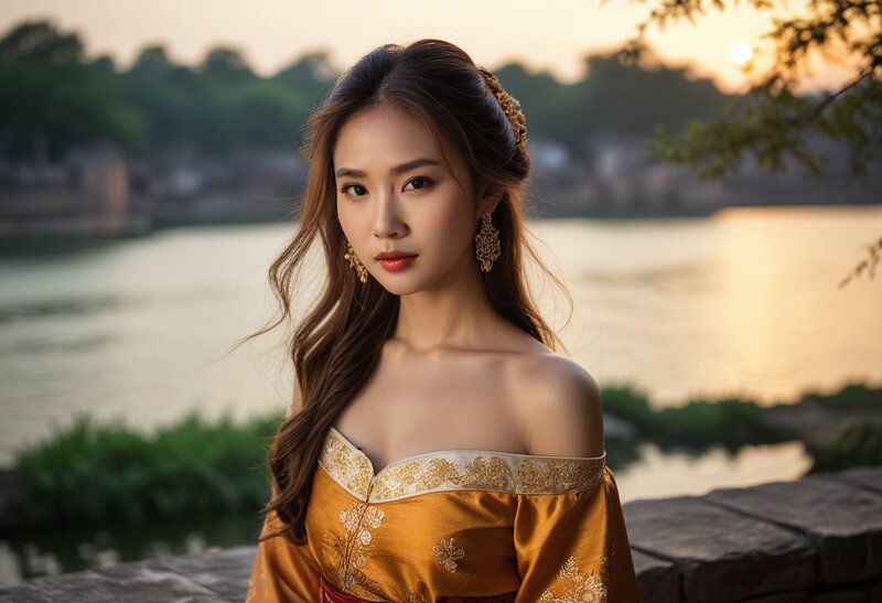 夜幕降临时